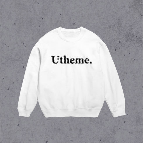Logo Graphic Sweatshirt White