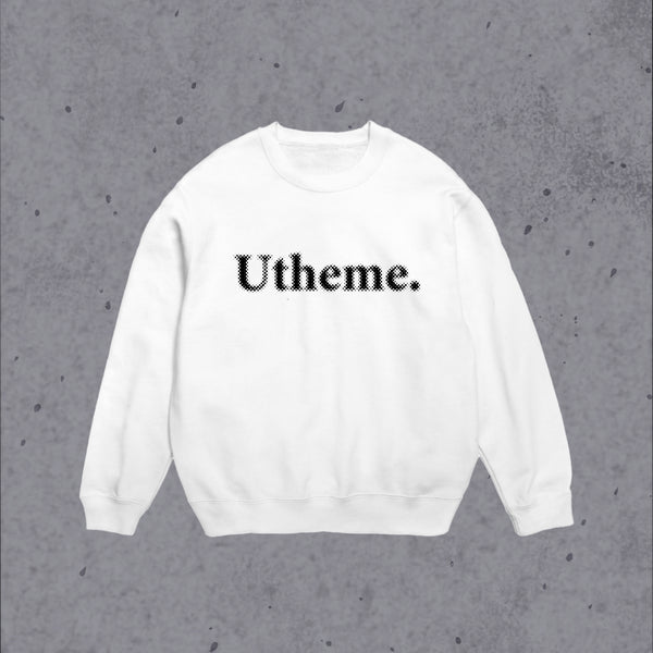 Logo Graphic Sweatshirt White