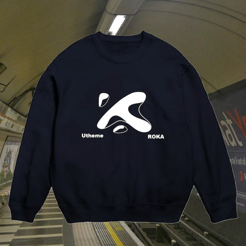 2023 AW Utheme Design Sweatshirt Navy