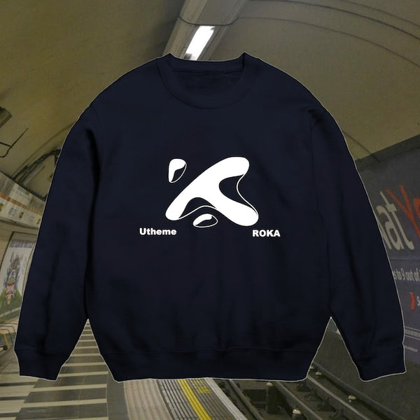 2023 AW Utheme Design Sweatshirt Navy