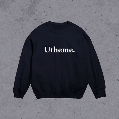 Utheme Logo Sweat second Navy