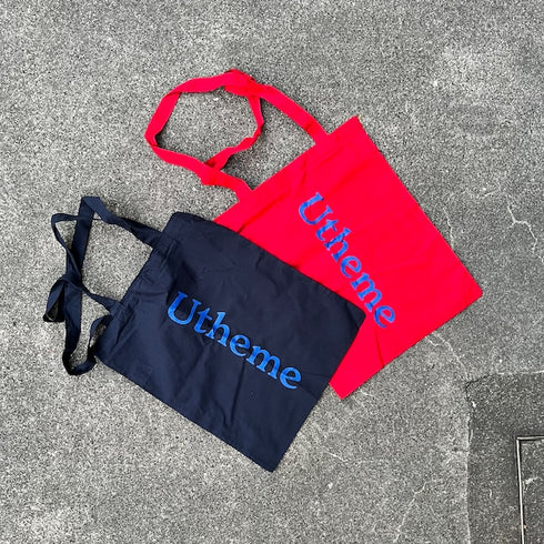 Utheme Logo Tote Bag Red or Navy
