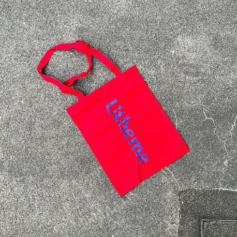 Utheme Logo Tote Bag Red or Navy