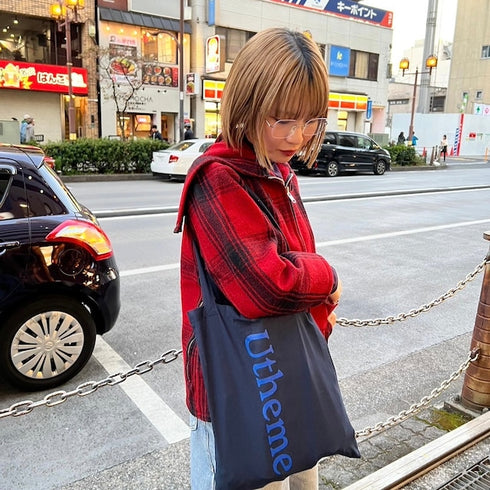 Utheme Logo Tote Bag Red or Navy