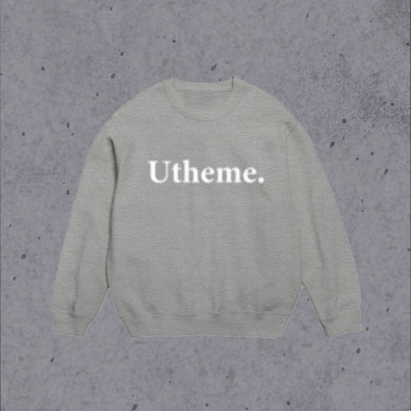 Logo Graphic Sweatshirt Gray