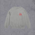 Utheme Red Logo Layer Sweat Gray