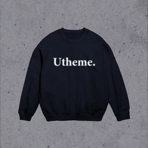 Logo Graphic Sweatshirt Navy