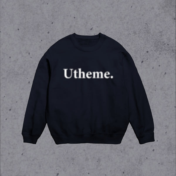 Logo Graphic Sweatshirt Navy